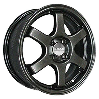 SKAD Kioto 6x15 4x100 ET48 D54,1 grafit