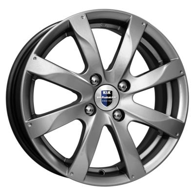 K&amp;K Dzhemini-original (KS617) 6x15 4x114,3 ET40 D66,1 Dark platinum