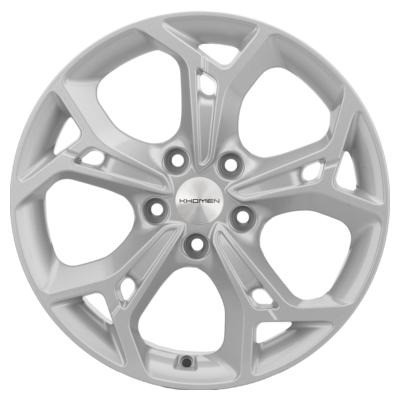 Khomen Wheels KHW1702 (Camry) 7x17 5x114,3 ET45 D60,1 F-Silver