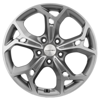 Khomen Wheels KHW1702 (CX-5/Seltos/Optima) 7x17 5x114,3 ET50 D67,1 Gray-FP