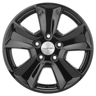 Khomen Wheels U-Spoke 601 (ZV 16_Ceed) 6,5x16 5x114,3 ET50 D67,1 Black