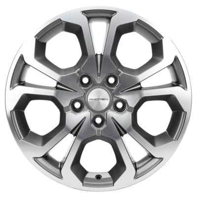 Khomen Wheels V-Spoke 1711 (ZV 17_Ceed) 6,5x17 5x114,3 ET50 D67,1 Gray-FP
