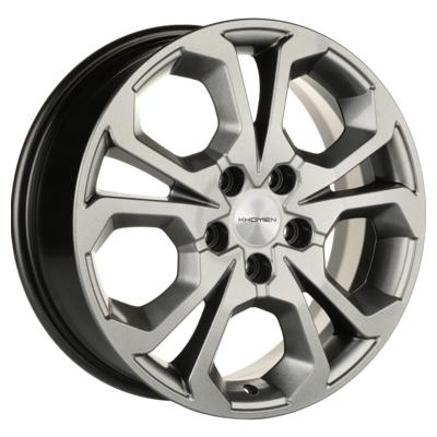 Khomen Wheels V-Spoke 1711 (ZV 17_Ceed) 6,5x17 5x114,3 ET50 D67,1 G-Silver