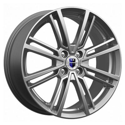 K&amp;K Erfurt (KS898) 7x17 5x100 ET40 D67,1 Dark platinum