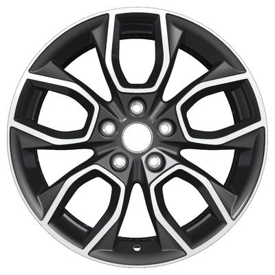 Khomen Wheels U-Spoke 713 (17 ZV CX-5) 7x17 5x114,3 ET45 D67,1 Black-FP