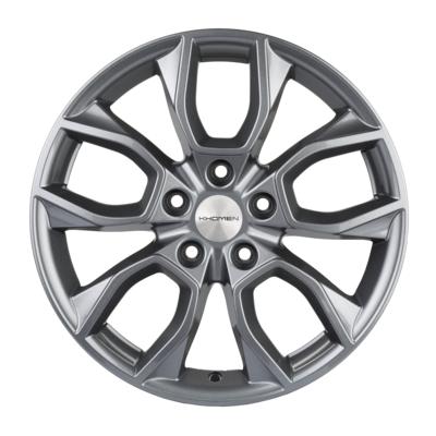 Khomen Wheels U-Spoke 1713 (17 ZV Sportage) 7x17 5x114,3 ET48,5 D67,1 Gray