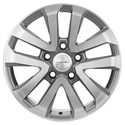 Khomen Wheels V-Spoke 203 (20_LC200) 8,5x20 5x150 ET58 D110,1 Gray-FP
