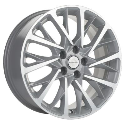 Khomen Wheels KHW1804 (Audi A4/A6) 7,5x18 5x112 ET39 D66,6 F-Silver-FP
