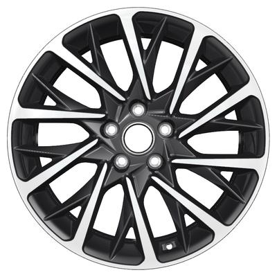 Khomen Wheels KHW1804 (Kodiaq/Tiguan) 7,5x18 5x112 ET43 D57,1 Black-FP