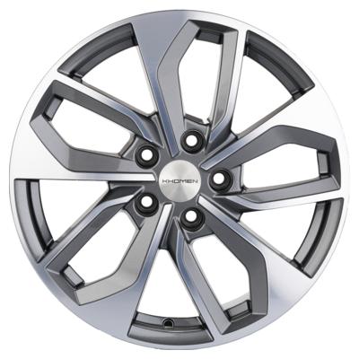 Khomen Wheels KHW1703 (CX-5/Seltos) 7x17 5x114,3 ET50 D67,1 Gray-FP
