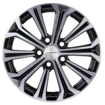 Khomen Wheels KHW1610 (Corolla) 6,5x16 5x114,3 ET45 D60,1 Black-FP