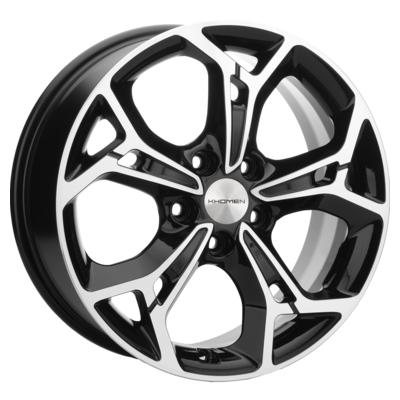 Khomen Wheels KHW1612 (Mazda 3/ix35) 6,5x16 5x114,3 ET45 D67,1 Black-FP