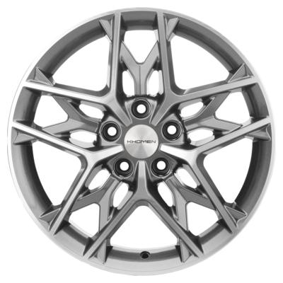 Khomen Wheels KHW1709 (CX-5/Seltos) 7x17 5x114,3 ET50 D67,1 Gray-FP