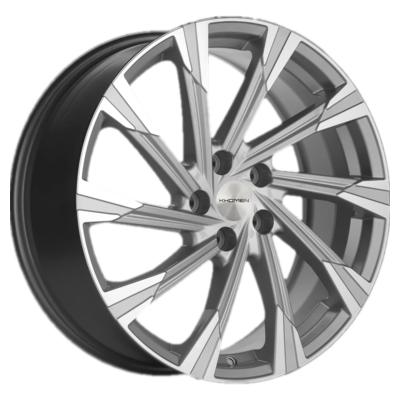 Khomen Wheels KHW1901 (Kia Sportage) 7,5x19 5x114,3 ET50,5 D67,1 Brilliant Silver-FP
