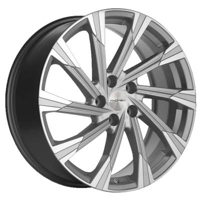 Khomen Wheels KHW1901 (Mazda CX-5/CX8) 7,5x19 5x114,3 ET45 D67,1 Brilliant Silver-FP