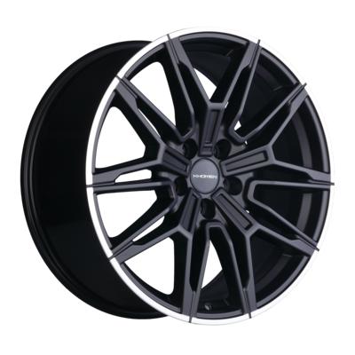 Khomen Wheels KHW1904 (3/4/5/6 Rear) 9,5x19 5x112 ET40 D66,6 Black matt MR