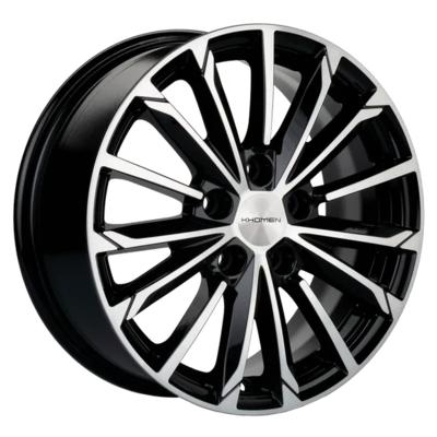 Khomen Wheels KHW1611 (Optima/Soul) 6,5x16 5x114,3 ET47,5 D67,1 Black-FP