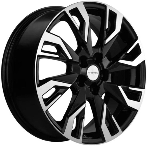 Khomen Wheels KHW1809 (Teana/X-trail) 7x18 5x114,3 ET45 D66,1 Black-FP