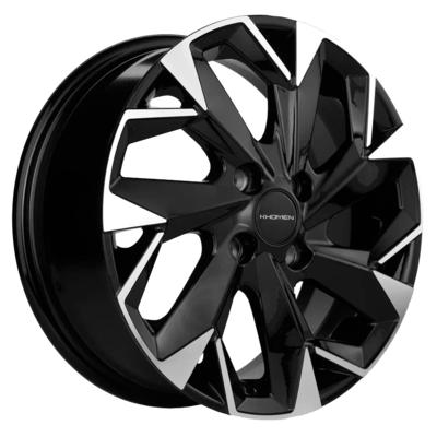 Khomen Wheels KHW1508 (Rio) 6x15 4x100 ET46 D54,1 Black-FP
