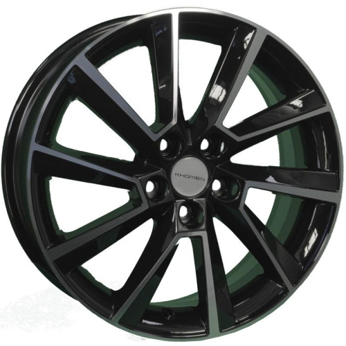 Khomen Wheels KHW1604 (Aveo) 6x16 5x105 ET39 D56,6 Black-FP