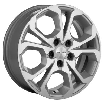 Khomen Wheels KHW1711 (Coolray) 6,5x17 5x114,3 ET45 D54,1 F-Silver-FP