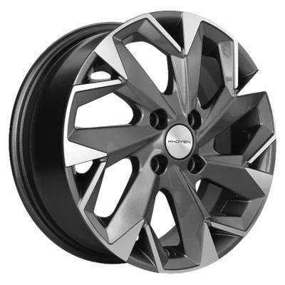 Khomen Wheels KHW1402 (Solaris/Rio) 5,5x14 4x100 ET43 D67,1 Gray-FP
