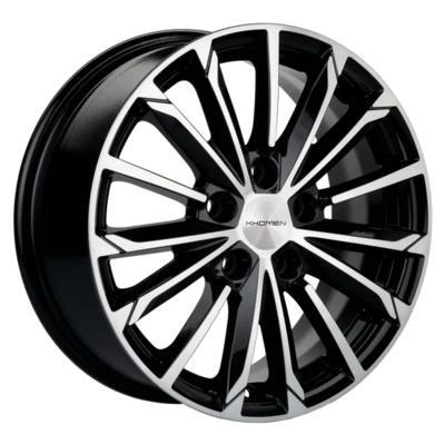 Khomen Wheels KHW1611 (ASX) 6,5x16 5x114,3 ET46 D67,1 Black-FP