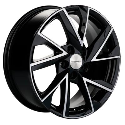 Khomen Wheels KHW1714 (Changan CS55/CS75 FL) 7x17 5x114,3 ET45 D60,1 Black-FP