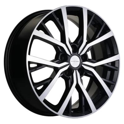 Khomen Wheels KHW1806 (Haval Jolion) 7x18 5x114,3 ET37 D66,5 Black-FP