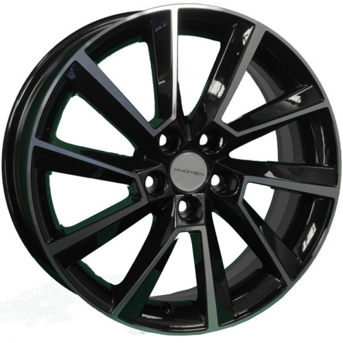 Khomen Wheels KHW1604 (Prius) 6x16 5x100 ET40 D54,1 Black-FP