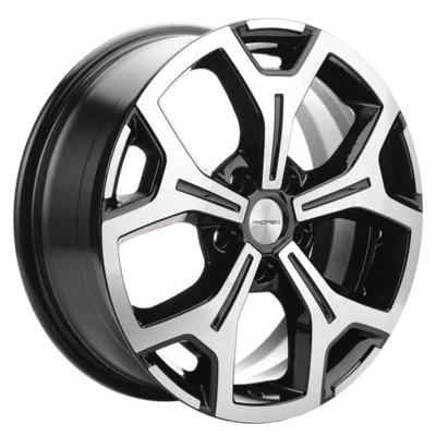 Khomen Wheels KHW1710 (Toyota C-HR) 7x17 5x114,3 ET45 D60,1 Black-FP