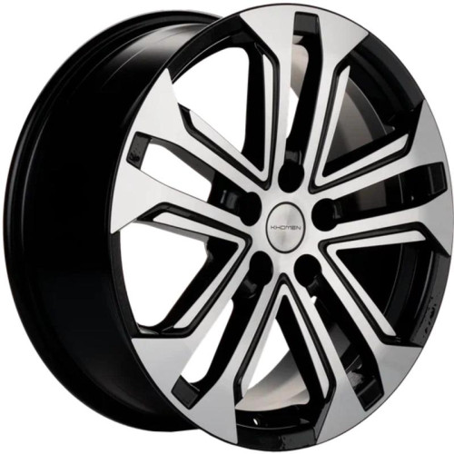 Khomen Wheels KHW1803 (CS35/CS35 Plus) 7x18 5x110 ET50 D63,3 Black-FP