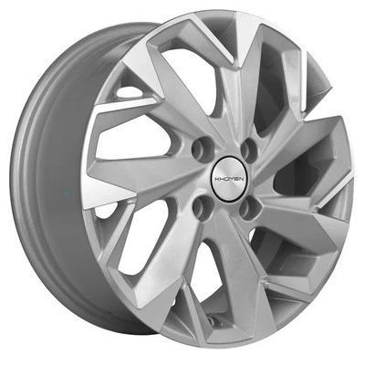 Khomen Wheels KHW1402 (Corolla/X-RAY/Logan) 5,5x14 4x100 ET43 D60,1 F-Silver-FP