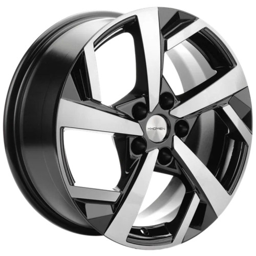 Khomen Wheels KHW1712 (Jac/Moskvich 3) 7x17 5x108 ET40 D54,1 Black-FP
