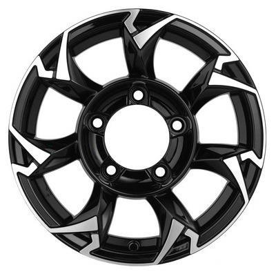 Khomen Wheels KHW1505 (Lada NIVA 4x4) 5,5x15 5x139,7 ET5 D98,5 Black-FP