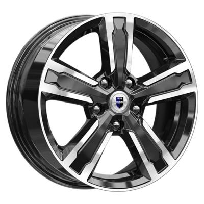 K&amp;K Oklahoma (KS998) 6,5x16 5x110 ET37 D65,1 Almaz chernyy