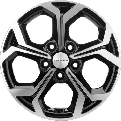Khomen Wheels KHW1606 (Huyndai/Kia) 6,5x16 5x114,3 ET43 D67,1 Black-FP