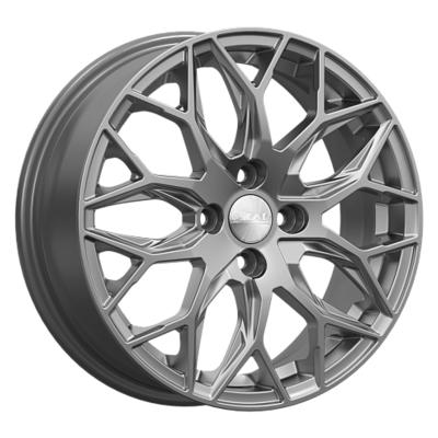 SKAD Fabian 6x16 4x100 ET37 D60,1 grafit