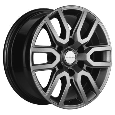 Khomen Wheels KHW1723 (Pajero) 8x17 6x139,7 ET46 D67,1 Gray