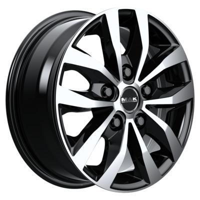 MAK Load 5 7x17 5x120 ET55 D65,1 Black mirror