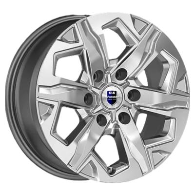 K&amp;K Teyt (KS1050) 7,5x17 6x139,7 ET25 D106,1 Dark platinum