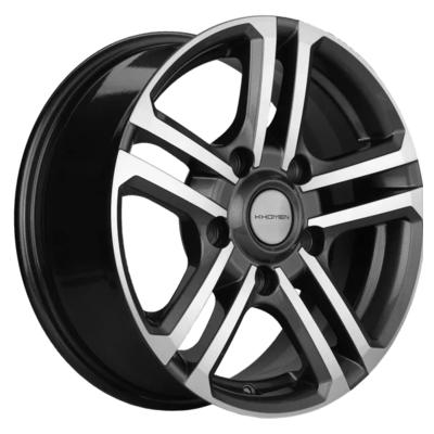 Khomen Wheels KHW1602 (Niva 4x4) 6,5x16 5x139,7 ET40 D98,5 Gray-FP