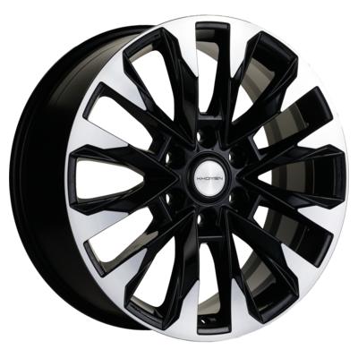 Khomen Wheels KHW2010 (Hilux) 8x20 6x139,7 ET30 D106,1 Black-FP