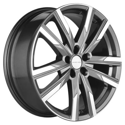 Khomen Wheels KHW1905 (FAW Bestune T77) 7,5x19 5x100 ET28 D57,1 Gray-FP