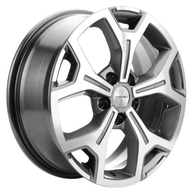 Khomen Wheels KHW1710 (Chery Tiggo/Tiggo 7 Pro) 7x17 5x108 ET33 D60,1 Gray-FP