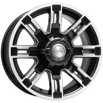 K&amp;K Polyus (KS609) 7,5x16 6x139,7 ET5 D111,6 Almaz chernyy