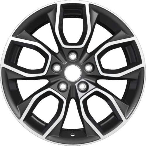 Khomen Wheels KHW1713 (Forester) 7x17 5x114,3 ET48 D56,1 Black-FP