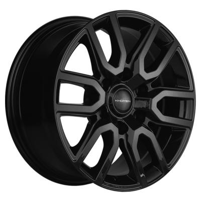 Khomen Wheels KHW1723 (Pajero Sport) 8x17 6x139,7 ET38 D67,1 Black
