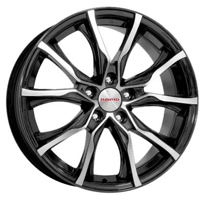 K&K Tvist-original (KS697M) 7,5x17 5x108 ET49 D67,1 Almaz chernyy