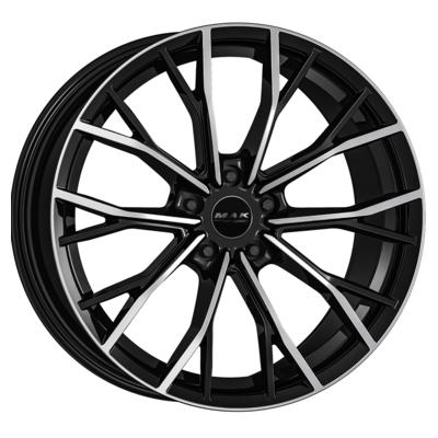 MAK Mark 8x18 5x120 ET52 D72,6 Black mirror